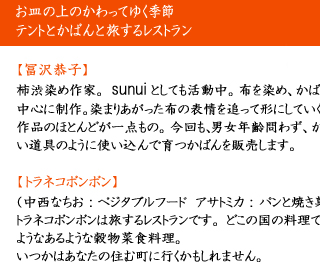 �e���g�Ƃ��΂�Ɨ����郌�X�g����