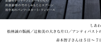 �Ԗؒq�q�̐�������X�{�����킹�̑f 2013.4.5�`4.14